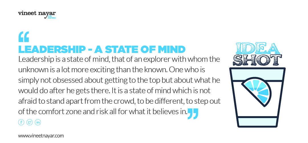 LEADERSHIP - A STATE OF MIND