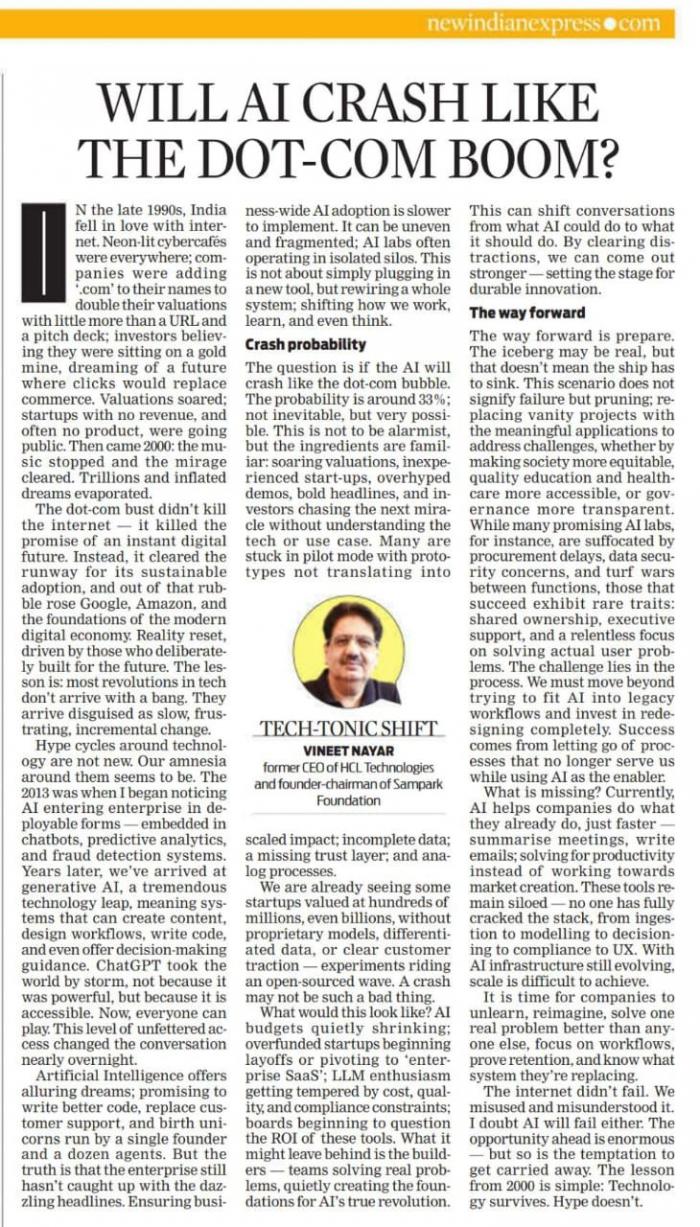 Will AI crash like the dot-com boom?